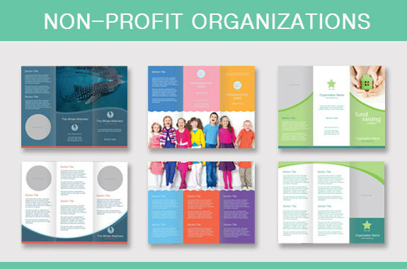 standard brochure printing sizes uprinting com fundraising brochure examples